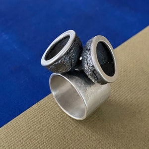 Double Acorn Cap Ring